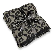 Cobertor de cama leve e aconchegante Throw Blanket GY Leopard 50x60cm