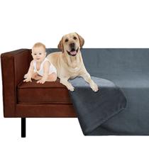 Cobertor de cama para animais de estimação Ameritex reversível 100% veludo impermeável