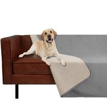 Cobertor de cama para animais de estimação Ameritex reversível impermeável 100% veludo