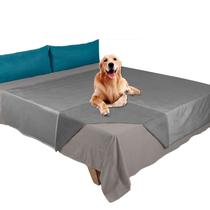 Cobertor de cama para animais de estimação Ameritex reversível impermeável 210x210cm