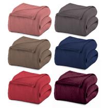 Cobertor de Casal Manta de Microfibra Hipoalergênico 1,8x2m - Camesa