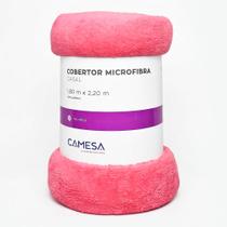 Cobertor de Casal Manta em Microfibra Antialérgico 1,8x2,2m Camesa