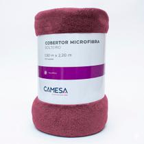 Cobertor de Casal Manta em Microfibra Antialérgico 1,8x2,2m Camesa