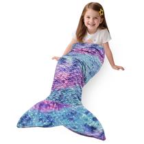 Cobertor de cauda de sereia Catalonia Toddlers, flanela supermacia Cobertor de cauda de sereia Catalonia Toddlers, flanela supermacia
