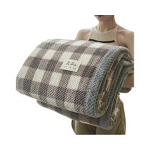 Cobertor De Chenille Macio Tricotado, Lavável Na Máquina, Feito À Mão Para Sofá E Cama