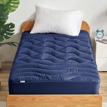 Cobertor de colchão SLEEP ZONE Cooling Twin XL College Dorm Navy