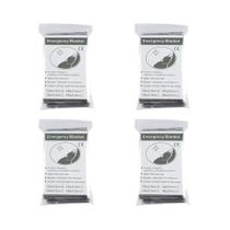 Cobertor De Emergência À Prova De Vento E Água Equipamento Térmico De Sobrevivência Para Camping