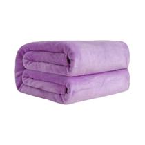 Cobertor De Flanela Coral Fleece Azul E Rosa, Macio E Quente, 230GSM, Cobertura Fina Para Cama, Capa