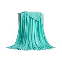 Cobertor De Flanela Coral Fleece Azul E Rosa Macio E Quente 230GSM, Colcha Fina, Capa De Sofá Em