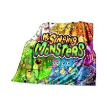 Cobertor De Flanela Macio E Aconchegante Do Jogo My Singing Monsters Para Sala De Estar, Quarto,
