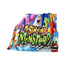 Cobertor De Flanela Macio E Aconchegante Do Jogo My Singing Monsters Para Sala De Estar, Quarto,