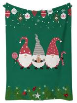 Cobertor de flanela Soft Christmas Elfs Pattern 300g
