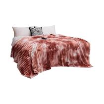 Cobertor De Flanela Tie Dye, Espesso E Quente Para Camas, Sofás, Tamanhos Solteiro, Queen E King