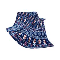 Cobertor De Flanela Xadrez Preto E Vermelho Quente E Macio Presente Decorativo De Natal Para Sofá