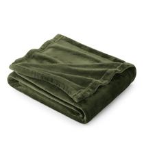 Cobertor de lã Bedsure verde oliva 300GSM 130x150cm Cobertor de lã Bedsure verde oliva 300GSM 130x150cm