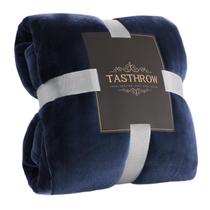 Cobertor de lã de flanela TASTHROW 50x70cm azul marinho Cobertor de lã de flanela TASTHROW 50x70cm azul marinho