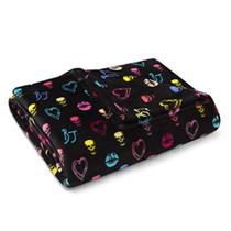 Cobertor de lã de pelúcia Betsey Johnson Betsey Signature Cobertor de lã de pelúcia Betsey Johnson Betsey Signature