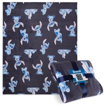Cobertor de lã Disney Stitch Blue 150 cm x 130 cm Cobertor de lã Disney Stitch Blue 150 cm x 130 cm