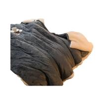 Cobertor De Lã Dupla Face Tamanho Queen, Quente Para O Inverno, Capa De Edredom Para Camping