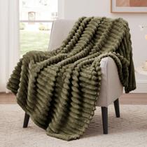 Cobertor de lã EXQ Home 3D Stripe Jacquard 130x150cm Cobertor de lã EXQ Home 3D Stripe Jacquard 130x150cm