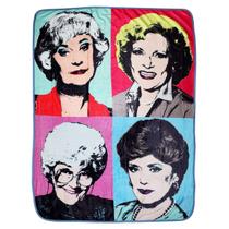 Cobertor de lã JUST FUNKY Golden Girls Warhol 115x152cm