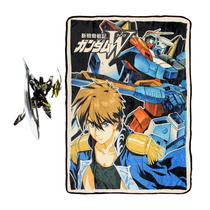 Cobertor de lã JUST FUNKY Gundam Wing 114x152cm Cobertor de lã JUST FUNKY Gundam Wing 114x152cm