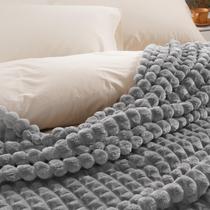 Cobertor de lã PHF Clipped Jacquard Queen Size 380GSM Cobertor de lã PHF Clipped Jacquard Queen Size 380GSM