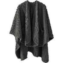Cobertor de lã vestível Royoliving Fuzzy Sherpa com bolsos