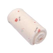 Cobertor de Microfibra Bebê Estampado Cogumelo Papi