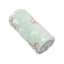 Cobertor de Microfibra Bebê Estampado Ursinho Papi