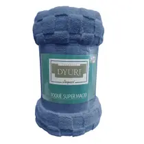 Cobertor de Microfibra Casal Dyuri Square - Jolitex