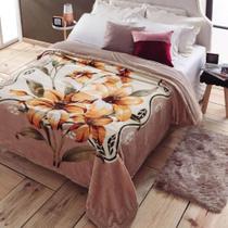 Cobertor De Microfibra King Double Action Rosa - Jolitex