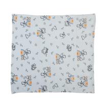 Cobertor De Microfibra Papi Baby Estampado 1,10M X 85Cm