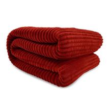 Cobertor De Microfibra Solteiro Mont Blanc Andreza Terracota