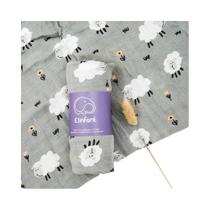 Cobertor de Musselina para Bebê 120x110cm - Algodão de Bambu Macio