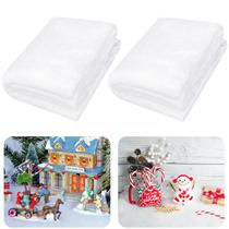 Cobertor de neve de Natal Roll Apragaz Fake Snow, pacote com 5, 40x150cm