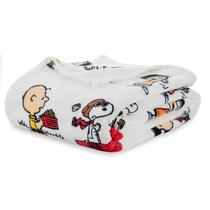 Cobertor de pelúcia Berkshire Blanket Peanuts VelvetLoft Snoopy