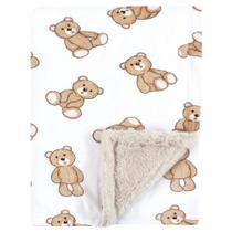 Cobertor de pelúcia Hudson Baby Teddy Bears 76x102 cm