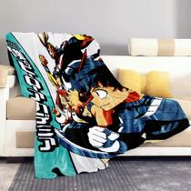 Cobertor de pelúcia JUST FUNKY My Hero Academia MHA-Lightblue 114x152cm