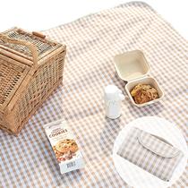 Cobertor de piquenique Beyond Thursday ESLA Cute Gingham Waterproof Cobertor de piquenique Beyond Thursday ESLA Cute Gingham Waterproof