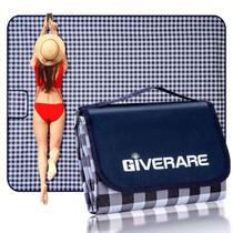 Cobertor de piquenique GIVERARE 203x152cm impermeável à prova de areia Cobertor de piquenique GIVERARE 203x152cm impermeável à prova de areia