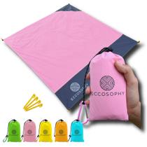 Cobertor de praia ECCOSOPHY 152x140 cm impermeável leve