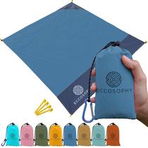 Cobertor de praia ECCOSOPHY 152x140cm impermeável leve