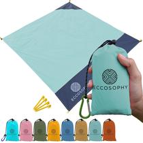 Cobertor de praia ECCOSOPHY Waterproof 152x140 cm Leve
