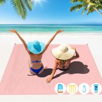 Cobertor de praia Famstar 198x206 cm impermeável à prova de areia
