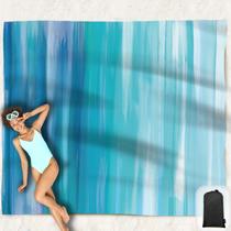 Cobertor de praia Hiwoss Oversize 241x203 cm impermeável à prova de areia