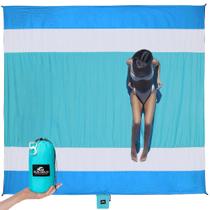 Cobertor de praia SUN NINJA 305x274cm à prova de areia, leve Cobertor de praia SUN NINJA 305x274cm à prova de areia, leve