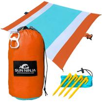 Cobertor de praia SUN NINJA Sand Proof Sand Free Waterproof Cobertor de praia SUN NINJA Sand Proof Sand Free Waterproof