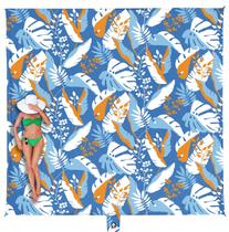 Cobertor de praia WEKAPO impermeável à prova de areia 275x245cm