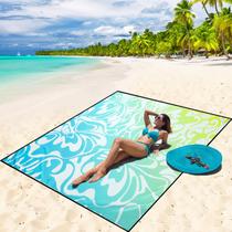 Cobertor de praia WIWIGO impermeável à prova de areia 200x240cm para 2-8